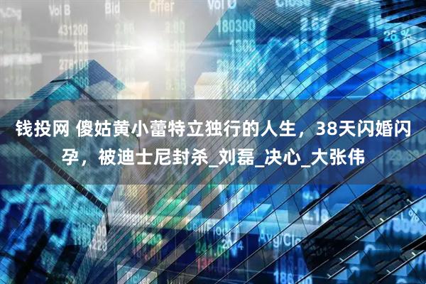钱投网 傻姑黄小蕾特立独行的人生，38天闪婚闪孕，被迪士尼封杀_刘磊_决心_大张伟